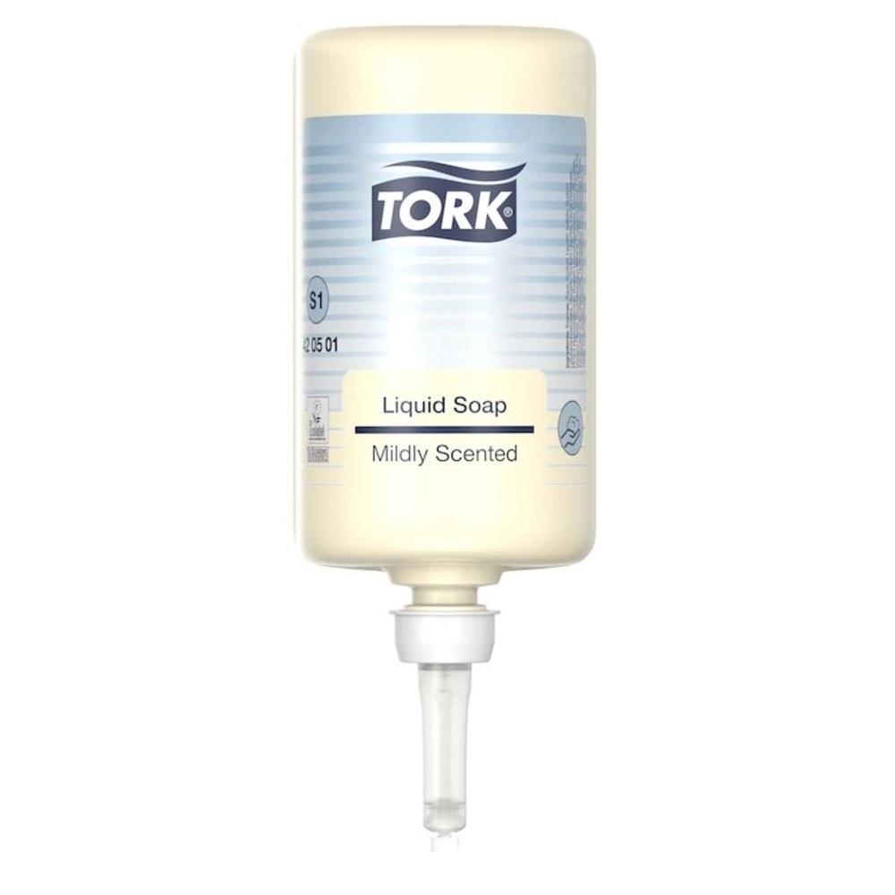 Šķidrās TORK ziepes Premium Mild S1, 1000ml cover photo