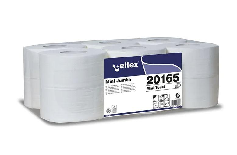 Tualetes papīrs Celtex, 2 slāņu, 160m, celuloze/jaunšķiedra cover photo