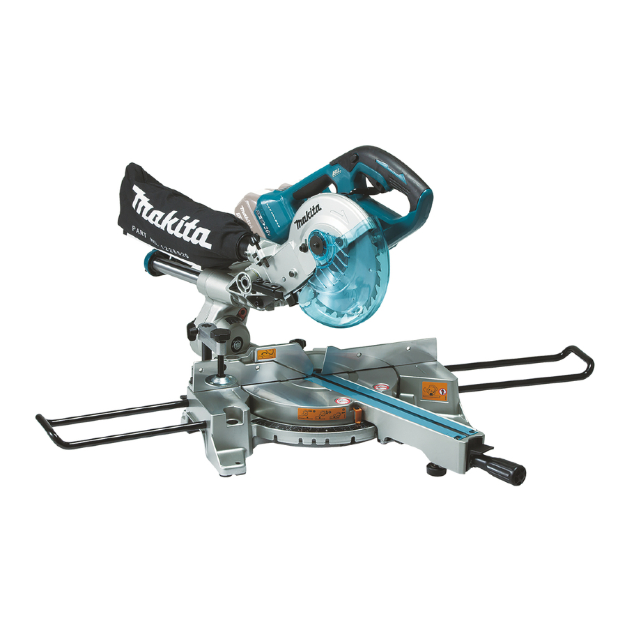 MAKITA LXT kombinētais ripzāģis DLS714NZ cover photo