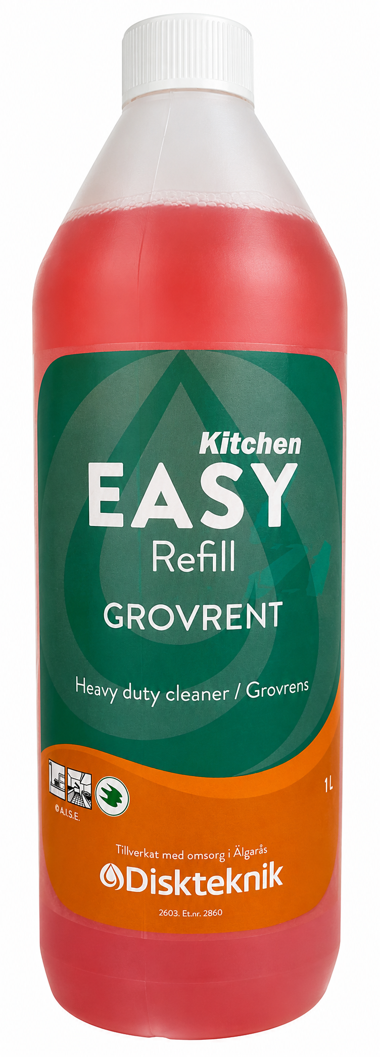 EASY KITCHEN REFILL – universāls virtuves tīrīšanas līdzeklis, koncentrāts cover photo