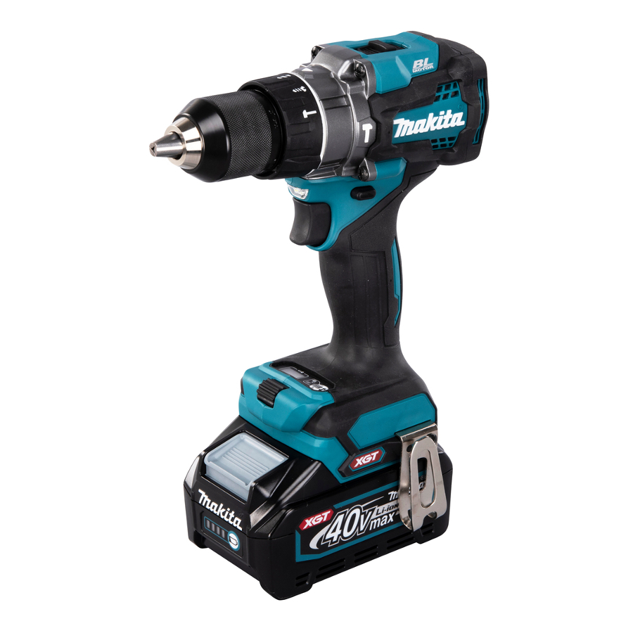 MAKITA Akumulatora triecienurbjmašīna/skrūvgriezis XGT HP001GM201 cover photo