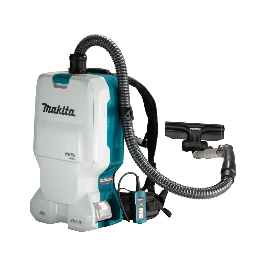 MAKITA Akumulatora (mugursoma) putekļu sūcējs DVC660Z cover photo