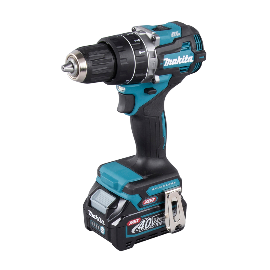 MAKITA Akumulatora triecienurbjmašīna/skrūvgriezis XGT HP002GD201 cover photo