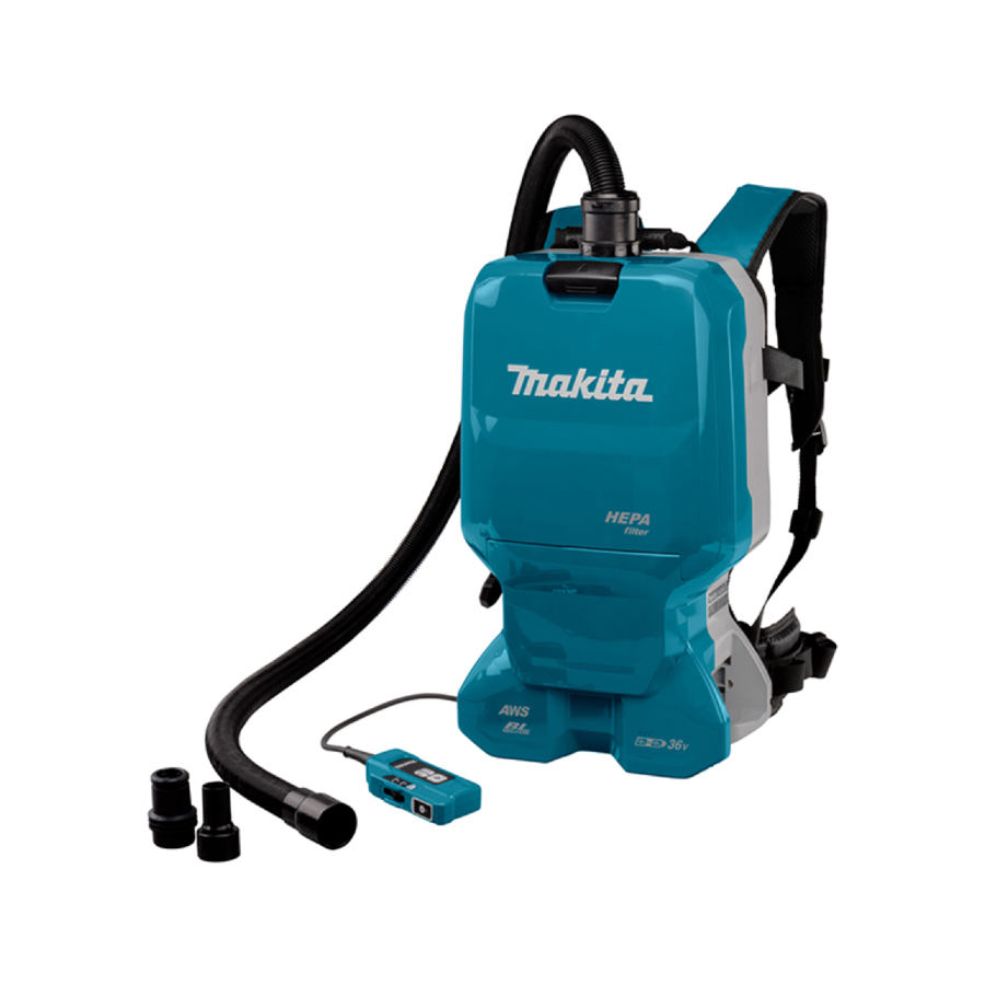 MAKITA Akumulatora (mugursoma) putekļu sūcējs DVC665ZU cover photo